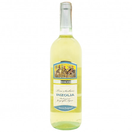 Вино Terre Passeri Inzolia біле сухе 12% 0,75л
