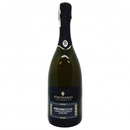 Вино ігристе Pirovano Prosecco DOC Extra Dry біле сухе 11% 0,75л