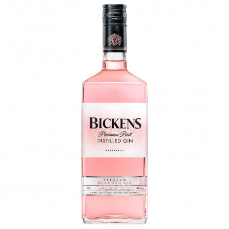 Джин Bickens Premium Pink Grapefruit 40% 0,7л slide 1