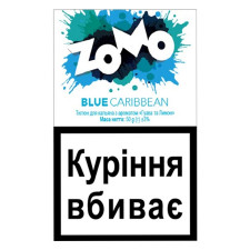 Тютюн Zomo Blue Caribbean 50г mini slide 1