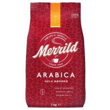 Кава Lavazza Merrild Arabica в зернах 1кг mini slide 1