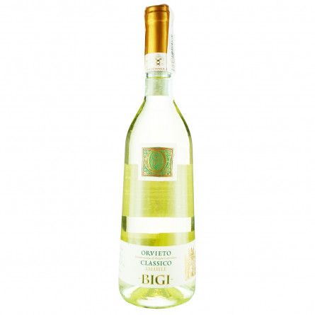 Вино Bigi Orvieto Classico Amabile біле напівсолодке 12% 0,75л
