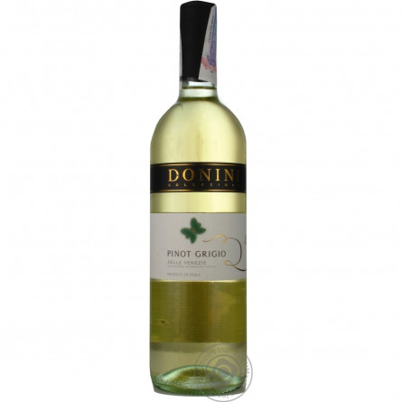 Вино Donini Pinot Grigio Provincia di Pavia біле сухе 12% 0,75л