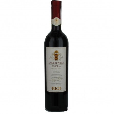 Вино Bigi Sangiovese червоне сухе 13,5% 0,75л