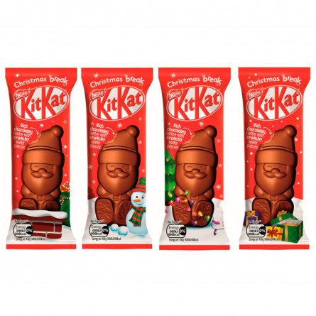 Фігурка шоколадна NESTLÉ® KITKAT® Санта 29г