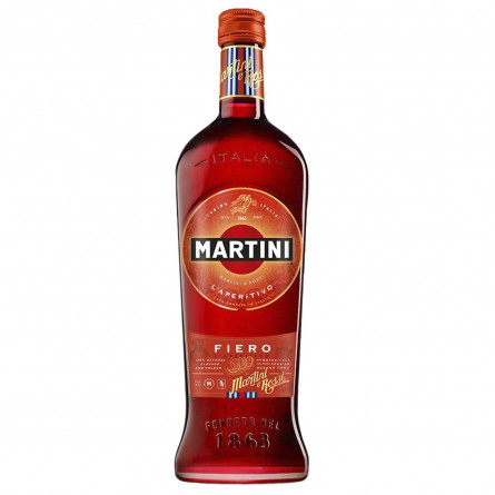 Вермут Martini Fiero червоний десертний 14,9% 0,75л