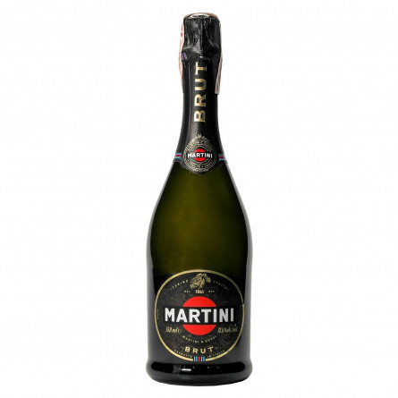 Вино игристое Martini Brut белое 11,5% 0,75л slide 1