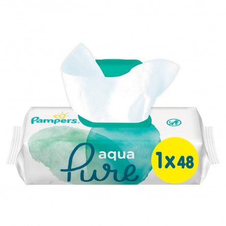 Cалфетки Pampers Aqua Pure 48шт