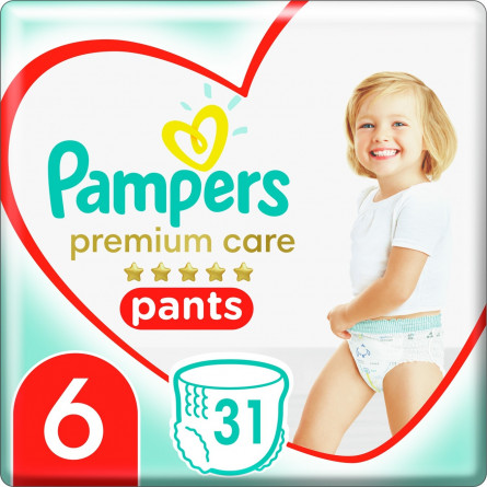 Трусики Pampers Premium Care 15+ кг 6 Extra large 31шт