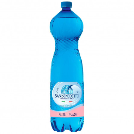 Вода Сан Бенедетто негазована пластикова пляшка 1500мл Італія