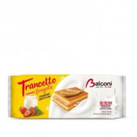 Бисквиты Balconi Trancetto с клубникой 10шт*28г slide 1
