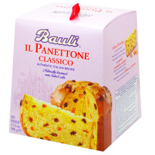 Кекс Bauli il Panettone Classico с изюмом и апельсиновой цедрой 500г mini slide 1