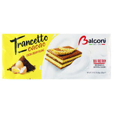 Бісквіти Balconi Trancetto з крем-какао 10шт*28г mini slide 1