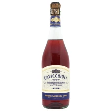 Вино ігристе Cavicchioli Lambrusco Rosato Dolce рожеве напівсолодке 7,5% 0,75л mini slide 1