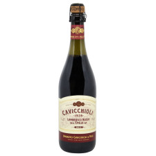 Вино ігристе Cavicchioli Lambrusco Rosso 7.5%  0.75л mini slide 1