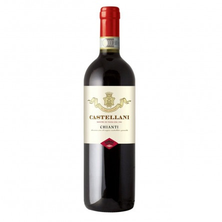 Вино Castellani Chianti красное сухое 12.5% 0.75л