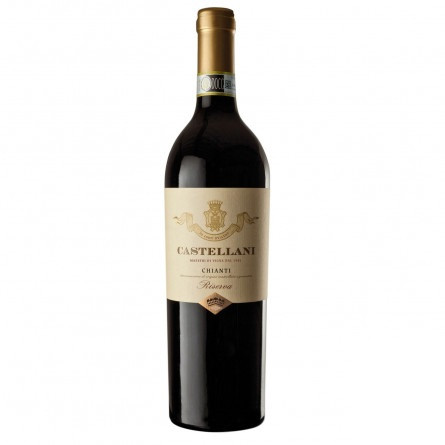 Вино Castellanі Chianti Riserva DOCG красное сухое 12,5% 0,75л