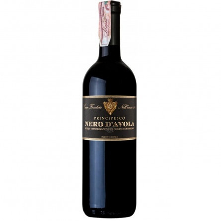Вино Principesco Nero D`avola червоне сухе 13% 0,75л