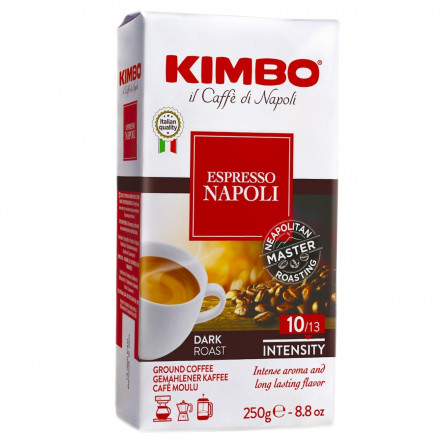 Кава Kimbo Espresso Napoletano мелена 250г slide 1