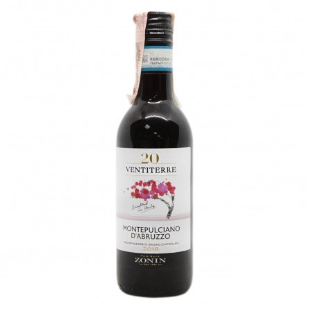 Вино Zonin Montepulciano D’abruzzo червоне сухе 13% 250мл
