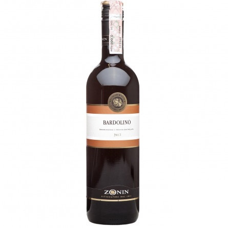 Вино Zonin Bardolino червоне сухе 12% 0,75л