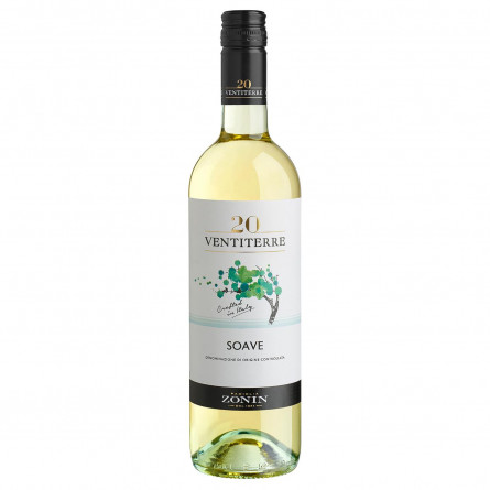 Вино Zonin Soave белое 12% 750мл