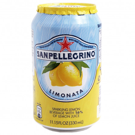 Напій Sanpellegrino Limonata газований 0,33л