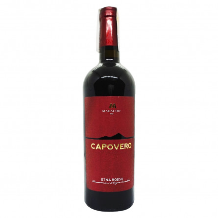 Вино Capovero Etna Rosso червоне сухе 13% 0,75л