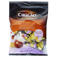 Конфеты Vergani Chocаo с начинкой из молочного крема и злаков в молочном шоколаде 125г mini slide 1
