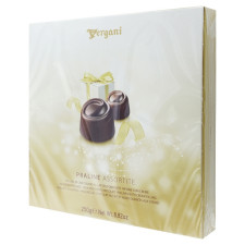 Конфеты Vergani Praline Assortie с начинками в шоколаде 250г mini slide 1
