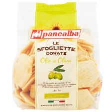 Печиво Panealba Le Sfogliette Dorate з оливковою олією 180г mini slide 1