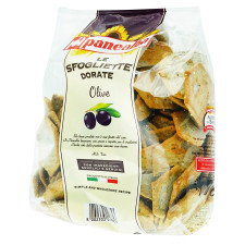 Печиво Panealba Le Sfogliette Dorate з оливками 180г mini slide 1
