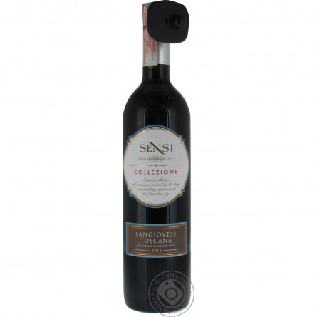 Вино Sensi Collezione Sangiovese Toscana красное сухое 13% 0,75л