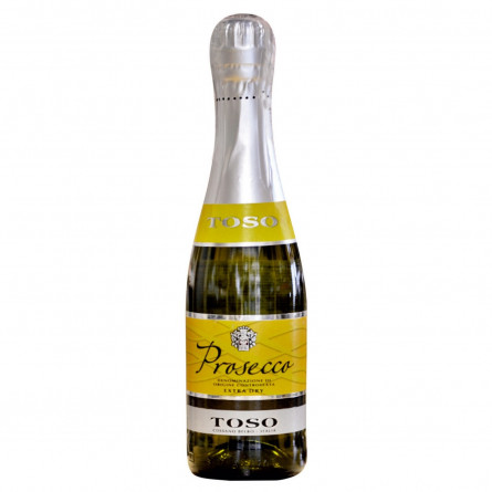 Вино ігристе Toso Prosecco біле сухе 200мл