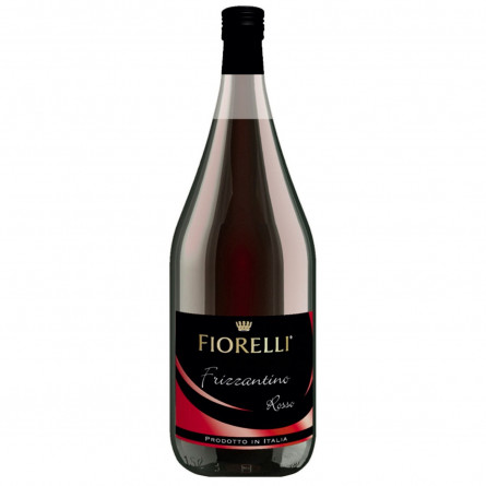 Напій ароматизований Fiorelli Frizzantino Rosso на основі вина 7,5% 1,5л