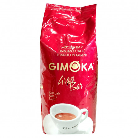 Кофе Gimoka Gran Bar в зернах 1кг slide 1