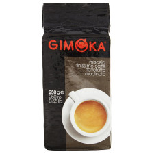 Кава Gimoka Black 40% арабіка 60% робуста мелена 250г mini slide 1