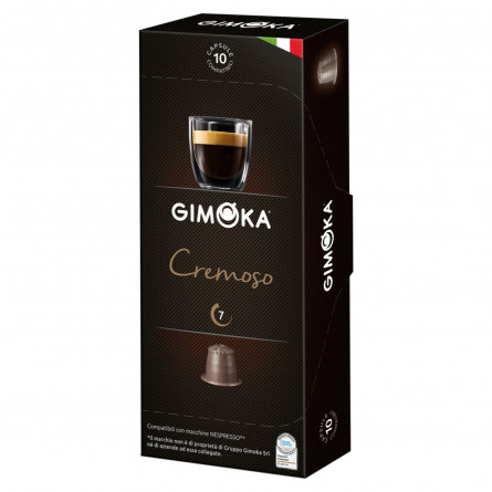 Кава Gimoka Espresso Cremoso мелена капсула 10шт*55г slide 1
