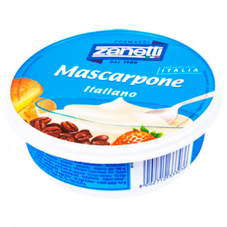 Сыр Zanetti Маскарпоне мягкий 80% 250г