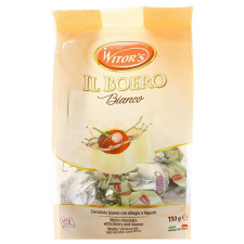 Цукерки Witor's Il Boero Bianco праліне з білого шоколаду з начинкою з вишні та лікеру 150г mini slide 1