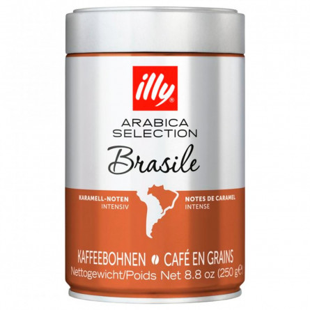 Кава Illy Monoarabica Brazil смажена в зернах 250г