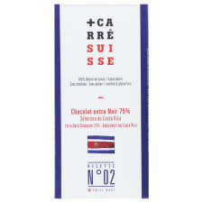 Шоколад Carre Suisse Costa Rica екстрачорний 100г mini slide 1