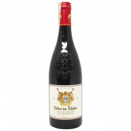 Вино Chatelain Valmont Cotes du Rhone красное сухое 14% 0,75л