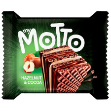 Вафли Mymotto орех и какао 34г mini slide 1