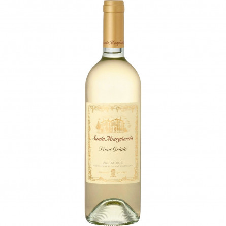 Вино Santa Margherita Pinot Grigio Valdadidge DOC белое сухое 12.5% 0,75л slide 1
