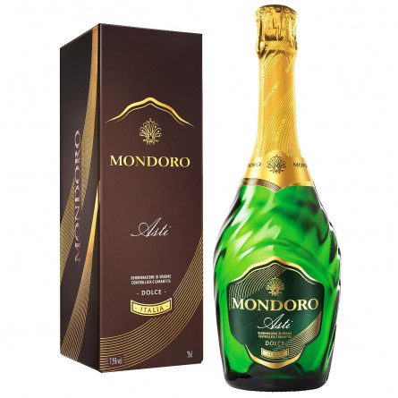 Вино игристое Mondoro Asti Dolce DOCG белое сладкое 7,5% 0,75л