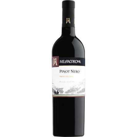 Вино Mezzacorona Pinot Nero Trentino DOC красное полусухое 13% 0,75л slide 1