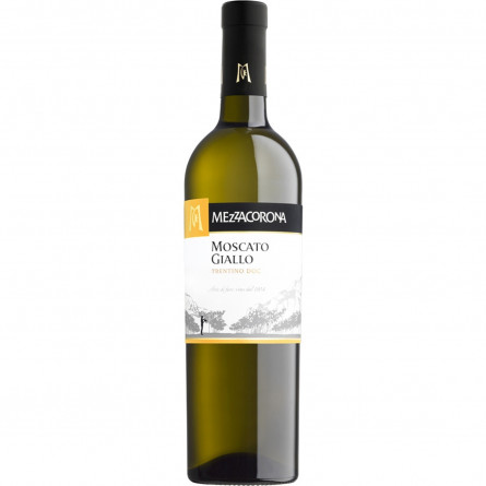 Вино Mezzacorona Moscato Giallo Trentino DOC белое полусладкое 11% 0.75л slide 1