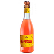 Вино игристое Sizarini Lambrusco розовое полусладкое 8% 0,75л mini slide 1