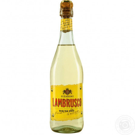Вино Sizarini Lambrusco Dell`Emilia напівігристе 10,5% 0,75л